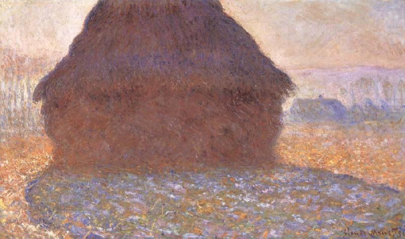 Grainstack in the Sunlight, Claude Monet